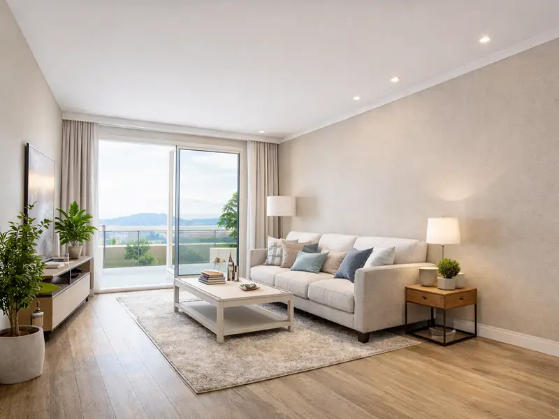 Réalisation peinture mur tendu